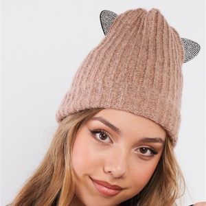 Cat ear beanie